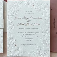 Invitaciones de Boda de Alta Gama al por Mayor - Tarjetas de Invitación de Boda con Papel de Arte en Relieve 3D y Papel Decorativo