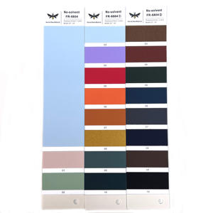 विलायक मुफ्त पर्यावरण के अनुकूल नरम शाकाहारी चमड़ा कोई रासायनिक <span class=keywords><strong>varnished</strong></span> चिकनी पाउडर कश चमड़े पंत/जैकेट हेड फोन्स सामग्री - Product Image 3