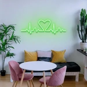Koncept Dropshipping 30 Polegada coração led sinal de néon personalizado publicidade LED sinal de néon