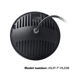 Faro LED de Haz Sellado de 7 Pulgadas con Anillo Halo Antiparpadeo de 24 V y 12 V con Luz de Conducción Diurna y Señal Ámbar para Jeep Wrangler JK TJ FJ Hummer <span class=keywords><strong>Defender</strong></span> - Product Image 3