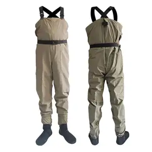 FISHINGSIR Fishing Waders for Men with Boots Womens Chest Waders Waterproof  for Hunting with Wading Belt