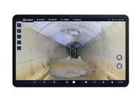 Robot d'inspection de canalisations CCTV 5MP avec caméra électrique à levage, zoom 10X, caméra industrielle pour canalisations de 150-2000 mm