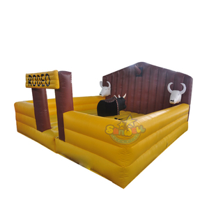 Toro Mecánico Inflable para Parques de Diversiones, Juegos de Montar Toro para Niños en Venta, Rodeo de Toro Mecánico Extremo - Product Image 2