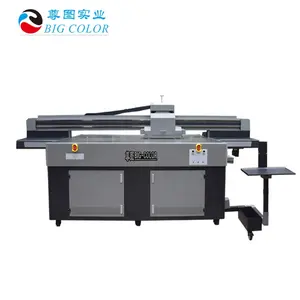 2513 Grosir 4*8 Ukuran Digital Printer Uv Industri untuk Kaca Logam Akrilik Keramik Digital Mesin Printer Uv