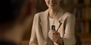 DJI Mic 2 Transmitter Single <b>Wireless</b> <b>Microphone</b> Shadow Black with Intelligent Noise Cancelling for Livestream - Product Image 3