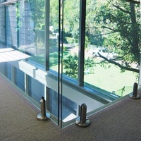 Clôture en verre sans cadre moderne, acier inoxydable 304/316 résistant à la corrosion, pinces pour piscine, rampes d'escalier, balcon, jardin, villa
