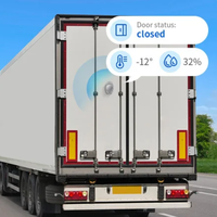 Fabricant OEM/ODM, 60 000 enregistrements historiques, indice de protection IP67, BLE 5.1, surveillance sans fil de la température et de l'humidité pour la logistique de la chaîne du froid
