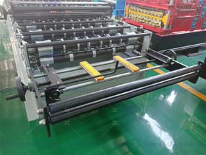 Corrugated <b>Iron</b> Roofing Sheet Making Machine PLC Control System Color Steel Roll Forming Machine - Product Image 5