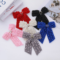 Accessoire de cheveux coréen pour femme, nœud perlé, pince à cheveux à ressort, collection Printemps 2026
