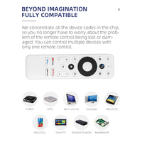 Compatible avec la télécommande Onn Android TV box Tong Yong avec fonction vocale