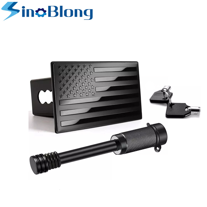 Заказной замок на прицеп с американским флагом