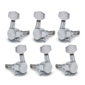 Sintonizadores de bloqueo de guitarra con cabezal de máquina cromado 3R3L para guitarra eléctrica estilo <span class=keywords><strong>Epiphone</strong></span> LP o guitarra acústica - Product Image 1