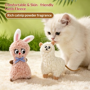 Jouet en peluche pour <span class=keywords><strong>chat</strong></span>, auto-entretenant, anti-ennui, avec herbe à <span class=keywords><strong>chat</strong></span>, bâtonnet <span class=keywords><strong>de</strong></span> dentition et <span class=keywords><strong>de</strong></span> stimulation, compagnon mignon pour chaton, jouet pour animaux <span class=keywords><strong>de</strong></span> compagnie - Product Image 2