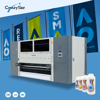 L'imprimante à sublimation directe double face de 1.6 à 3.2m évite le système de fixation de la chaleur de l'encre volante pour la publicité avec Epson