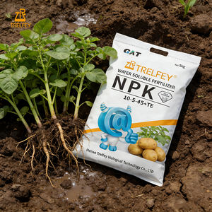 <span class=keywords><strong>Engrais</strong></span> en poudre NPK 100% soluble dans l'eau 10/11-5-45 <span class=keywords><strong>pour</strong></span> les cultures à bulbes <span class=keywords><strong>et</strong></span> racines comme l'<span class=keywords><strong>oignon</strong></span>, l'<span class=keywords><strong>ail</strong></span> <span class=keywords><strong>et</strong></span> la carotte, libération rapide - Product Image 1