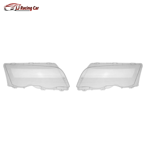 Accessori per Auto 4 porte copertura in vetro coperchio faro sinistro destro per obiettivo per BMW <span class=keywords><strong>serie</strong></span> 3 E46 1998 -- <span class=keywords><strong>2001</strong></span> - Product Image 2