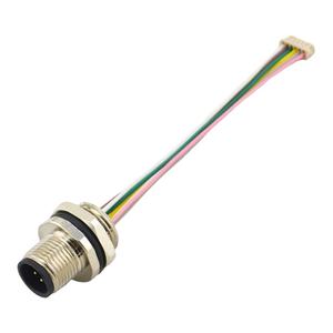 IP67 m12 12 pin типа «папа» задняя панель из искусственной кожи с креплением к разъему хироз 12 контактный разъем - Product Image 2