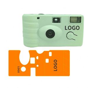 Wholesale 35Mm Film Custom Sticker Point and Shot Fixed Focus <b>Disposable</b> One Time Use <b>Camera</b> for Party - Product Image 1