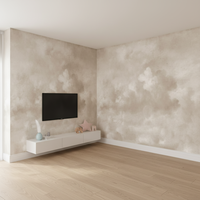 Wallpaper Dinding Latar Belakang TV Baiyun Sky Mural Awan Putih Wallpaper Kamar Tidur Minimalis Modern Mural Burung Matahari Terbenam Wallpaper Kamar Anak-anak