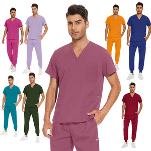 Tenues médicales unisexes pour le lavage des mains, pour infirmières <span class=keywords><strong>et</strong></span> médecins, commerce extérieur, tissu polyester dobby <span class=keywords><strong>blanc</strong></span> - Product Image 1