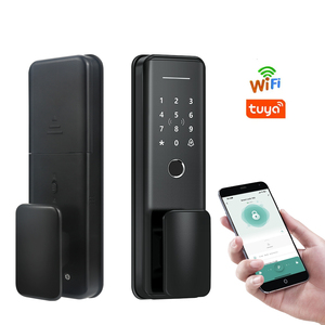 Nhà Máy Chuyên Nghiệp Bán Buôn Từ Xa Khóa Cửa Với Vân Tay Ứng Dụng Điều Khiển Swip Bàn Phím Thẻ - Product Image 2