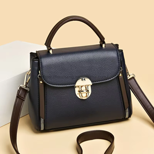 Soft Leather Texture Bag for Women New Simple and Versatile Mother Handbag Large Capacity Shoulder Crossbody Bags - Product Image 3