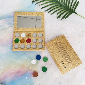 Paleta de Sombras de Ojos de 15 Colores, Cosméticos de Alta Pigmentación, Sin Logotipo, Marca Privada, Icono Similar - Product Image 2