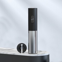 Ouvre-bouteille de vin automatique en acier inoxydable, ouvre-bouteille électrique pour vin rouge