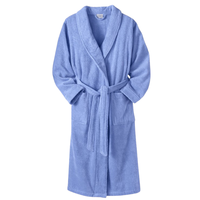 Peignoir de bain en coton éponge de luxe Peignoir d'hôtel haut de gamme Vêtements de nuit pour femmes Peignoirs gaufrés avec logo personnalisé