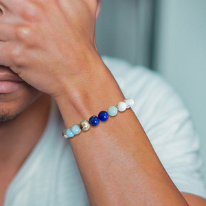 Braccialetto con Perline dei Otto Pianeti del Sistema Solare per Uomo e Donna, Bracciale Artigianale in Pietra Naturale con Sole, Terra, Plutone, <span class=keywords><strong>Venere</strong></span> e Marte, Idea Regalo - Product Image 2