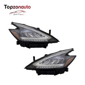 ไฟหน้า LED Topzonauto สำหรับ Nissan Murano <span class=keywords><strong>2022</strong></span> รุ่น US OEM 26060-9UF0D / 26010-9UF0D ชุดไฟหน้าคู่ - Product Image 1