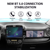 Écran ZWNAV 13,1" + 12,3" pour Mitsubishi Mirage 2012-2018, Android 15, Carplay, unité principale DSP, GPS, autoradio multimédia, stéréo 4G