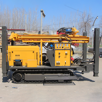 Foreuse pneumatique sur chenilles autopropulsée MKDQZ-400 400m pour forage de puits dans roche dure, à performance stable