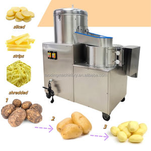 Pelador Eléctrico de Patatas para el Hogar de Arabia Saudita Máquina para Lavar y Pelar Patatas Máquina para Lavar y Pelar Hortalizas de Raíz - Product Image 6