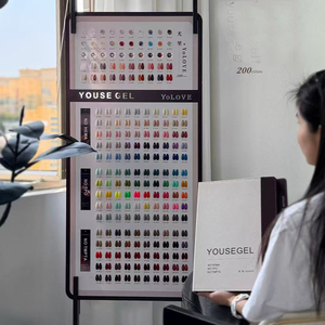 Lot de 200 couleurs de vernis à ongles gel UV sans TPO ni HEMA avec présentoir de tailles pour salon de manucure - Product Image 4