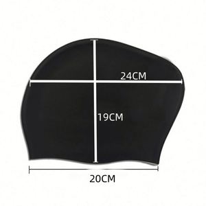Gorro de Natación Extra Grande, Impermeable, para Mantener el Cabello Seco, para Hombres y Mujeres - Product Image 3