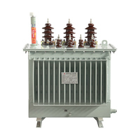 Transformateur triphasé immergé dans l'huile pour distribution électrique, transformateur immergé dans l'huile 250 kVA