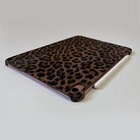Coque de protection arrière rigide en cuir PU léopard personnalisée pour iPad A16 11th Gen 11 2025 10th Gen.10.9 "2022