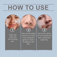 Bandes nettoyantes pour le nez OEM avec acide salicylique et hydratant, patchs doux pour le soin des points noirs, pour tous types de peau