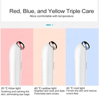 Nieuwe Design Hoge Frequentie Vibrerende Oogmassagepen 3 Kleuren Licht Anti-rimpel Zwellingverwijderaar Oogverzorging Elektrische Oogmassage Wand