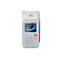 2.4 pouces Android 10 Portable Smart POS Terminal de paiement Clavier physique NFC Connectivité USB 2.4 pouces Affichage SIM Support