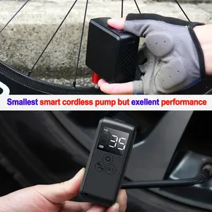 150PSI Ultra Small Size Great Performance Cordless Smart Air Pump For Car Bicycle Portable Tire Inflator