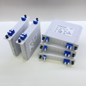 ตัวแยกไฟเบอร์ออปติก PLC แบบเสียบ 1x4 LC UPC จากโรงงานโดยตรง สำหรับเครือข่าย FTTH - Product Image 6