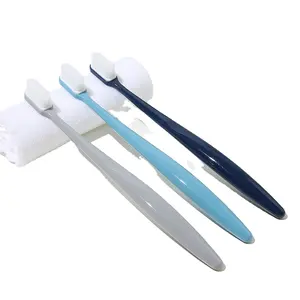 Cepillo de dientes de silicona ecológico para adultos, brocha dental de silicona ecológica para adultos de estilo nórdico 3 uds