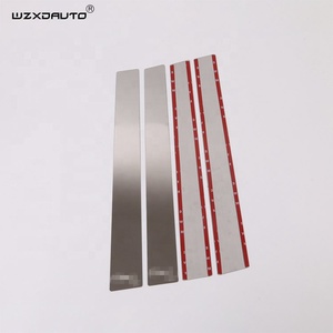 For Vigo 2005 2010 2012 Car <b>Window</b> Pillar <b>Cover</b> Pillars Post Trim Car Steel Molding Sticker - Product Image 2