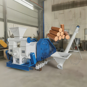 เครื่องอัดก้อนชีวมวลสำหรับเศษไม้ แกลบ ข้าวโพด หญ้าช้าง ระบบไฮดรอลิกแรงดันสูง กำลังการผลิต 300 กก./ชม. - Product Image 5