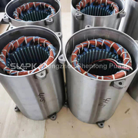 Pompe de drainage submersible WLT à grand volume et débit d'eau pour bassin à poissons 3-20HP 380V-660V