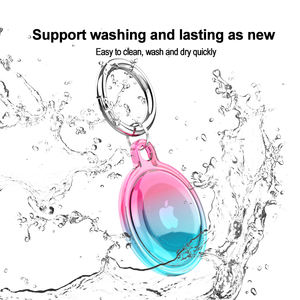 एप्पल के लिए Airtags विरोधी खो रंगीन Tpu मामले Orignal हवा टैग सामान सुरक्षात्मक कुत्तों Airtag धारक मामले के लिए मामले कुंजी श्रृंखला - Product Image 3