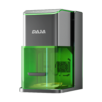 DAJA C1 Ultra 5W WiFi Macchina per Incisione Laser Mini Galvo Pieghevole da Tavolo in Legno, Acrilico e Pelle