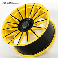 1 pièce, jante forgée polie multi-rayons, 17-24 pouces, 9-10J, 5x112, 5x114.3, 5x120, certifiée TUV pour Porsche, Audi, Benz, GM, VW